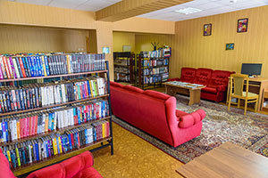 Библиотека в санатории